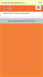 Mobile Screenshot of phoenixlacrosse.net
